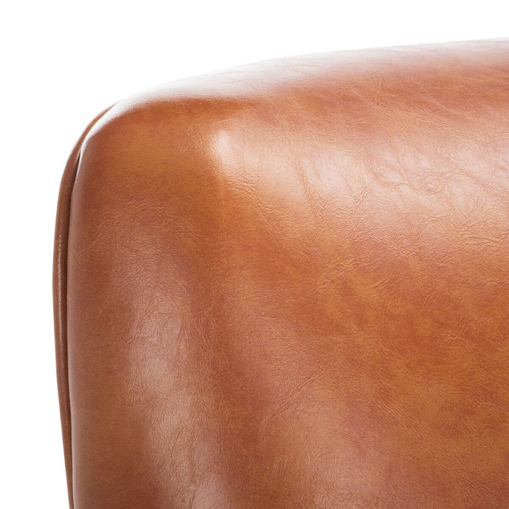 Safavieh Levin Accent Chair, Cognac