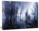 Creepy Landscape in Sepia Tones, Landscape Canvas Art Print, 20"x12"