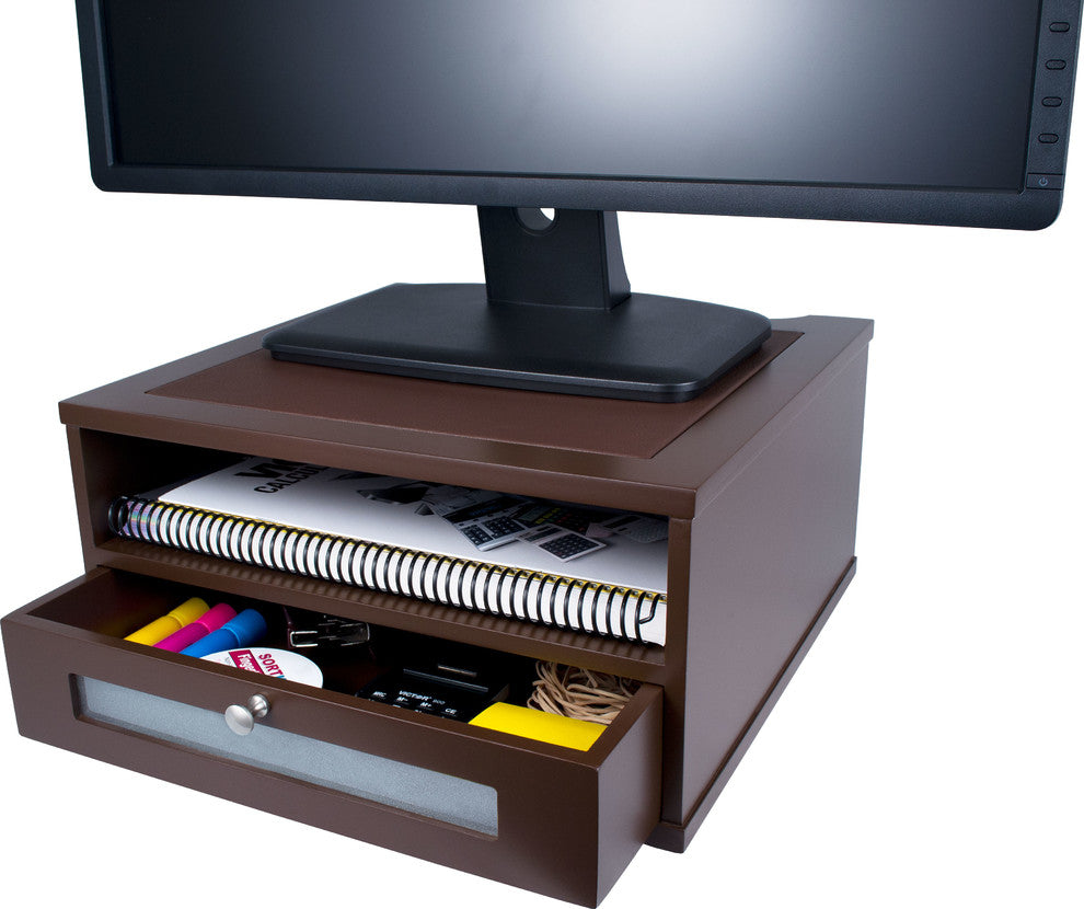 Monitor Riser, Brown