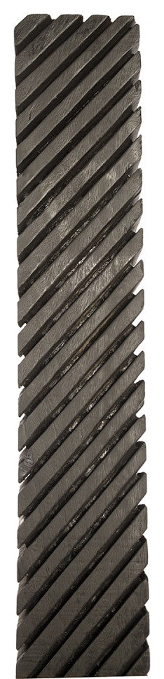 Black Wood Abstract Sculpture, Assorted With Natural Characteristics