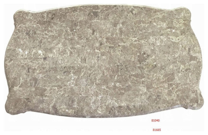 ACME Bently Coffee Table, Marble and Champagne