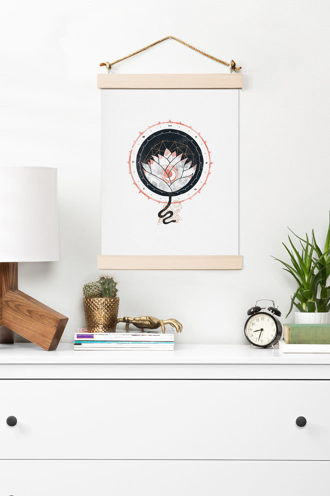 Deny Designs Hector Mansilla Lotus Art Print