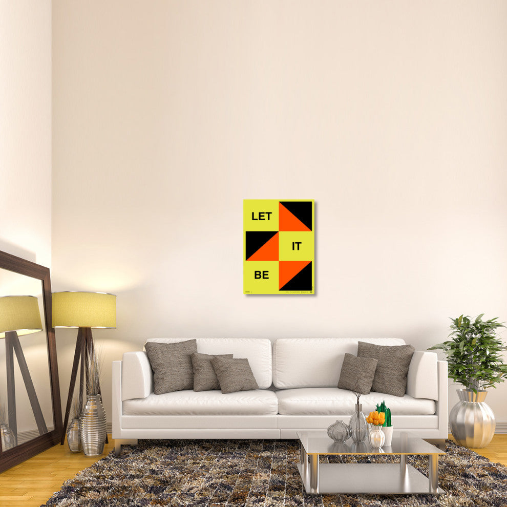 "Let It Be" Poster Fine Art Print
