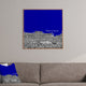 Deny Designs Bird Ave Penn State University Navy Framed Wall Art