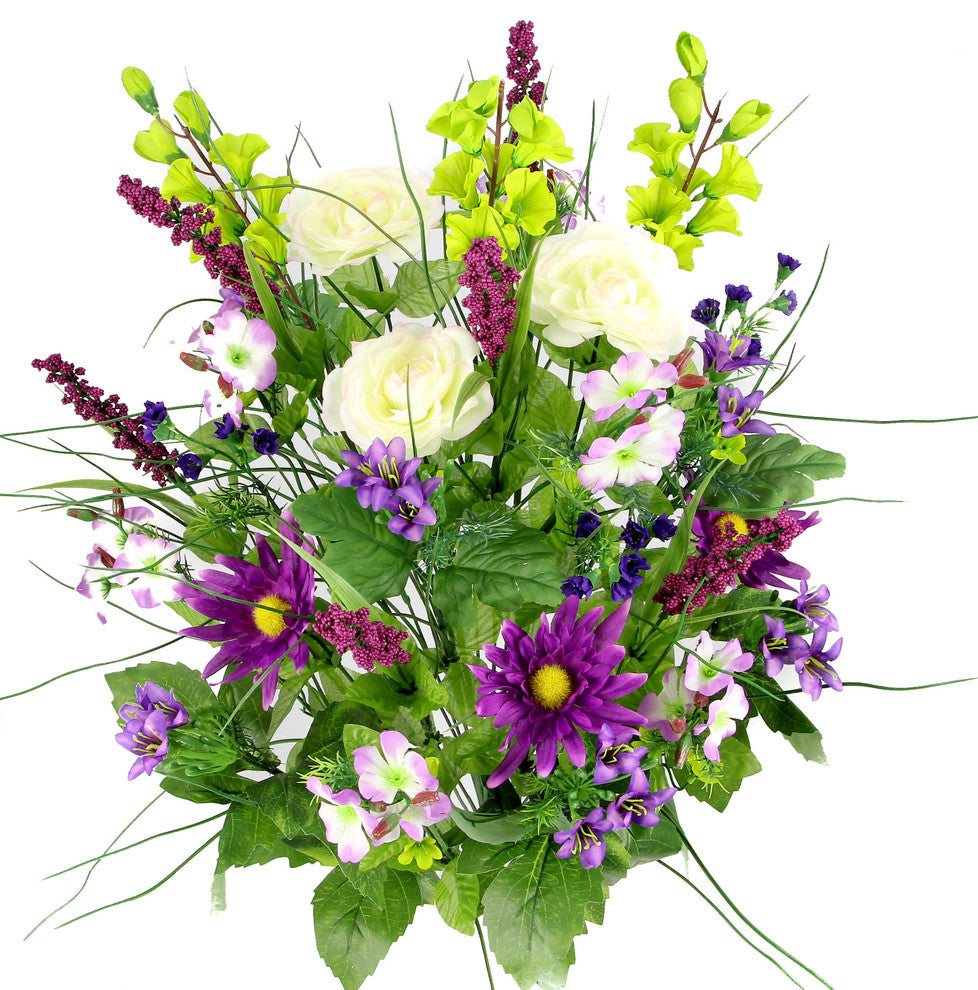 30 Stems Artificial Dahlia, Violet