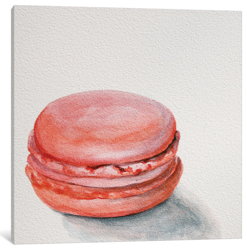 "Raspberry Macaron" by Jennifer Redstreake, 26x26x1.5