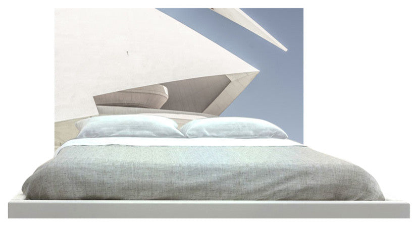 "Modern Building" Headboard