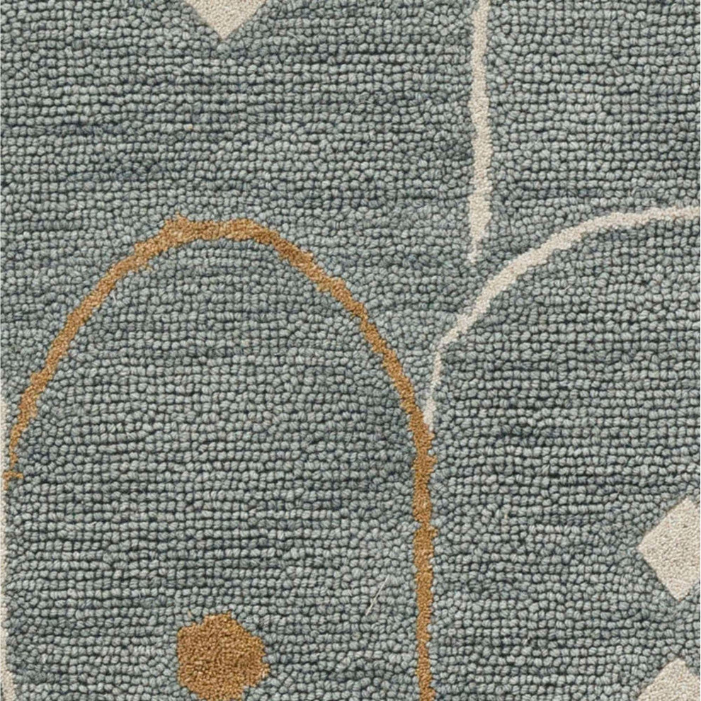 Aero Ursa Area Rug, Sage, 6'x9'