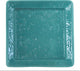 Savannah Serving Platter, Turquoise