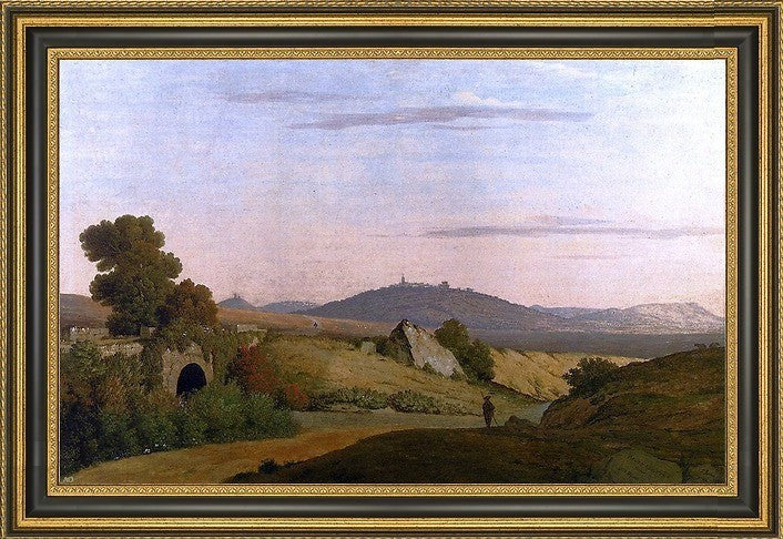 Thomas Jones View From Ponte Loreto an Antique Bridge Near NettunoPrint, 18"x27"