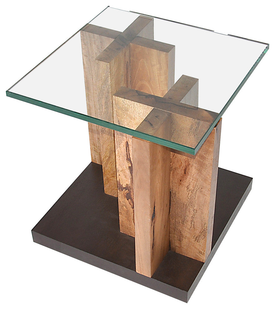 Maze Side Table, Mango