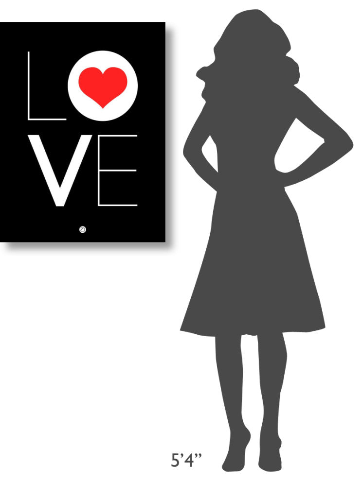"Love  Poster 4" Fine Art Print