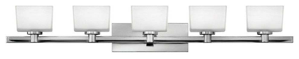 Hinkley Taylor Five Light Vanity, Chrome