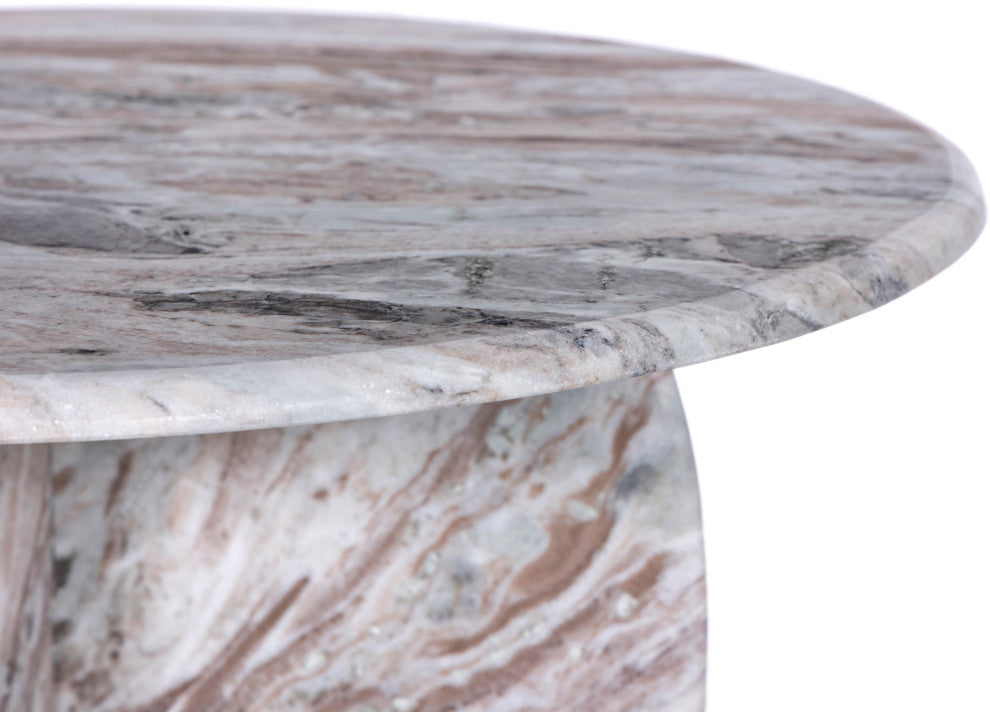 Formentera Marble Coffee Table, Brown, Coffee Table