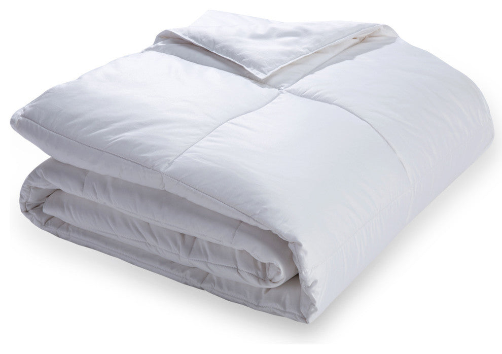 Cottonpure Sustainable 500 Thread Count All Natural Breathable Comforter, King