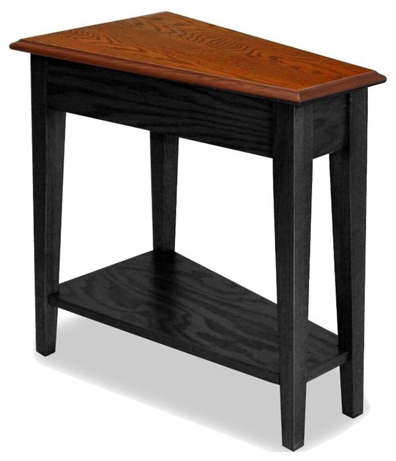 Leick Furniture Favorite Finds Recliner Wedge Table in Slate Finish