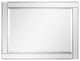 Modern Beveled Wall Mirror, 30"x40"
