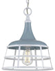 Progress Bastille 1-Light 60W Pendant Coastal Blue