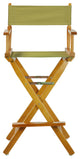 030" Director's Chair Honey Oak Frame- Olive Canvas