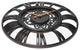 Roman Gear Rustic Iron Clock, 15.5"
