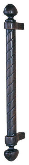 Helix 23" Entryway Door Pull, Vintage Pewter