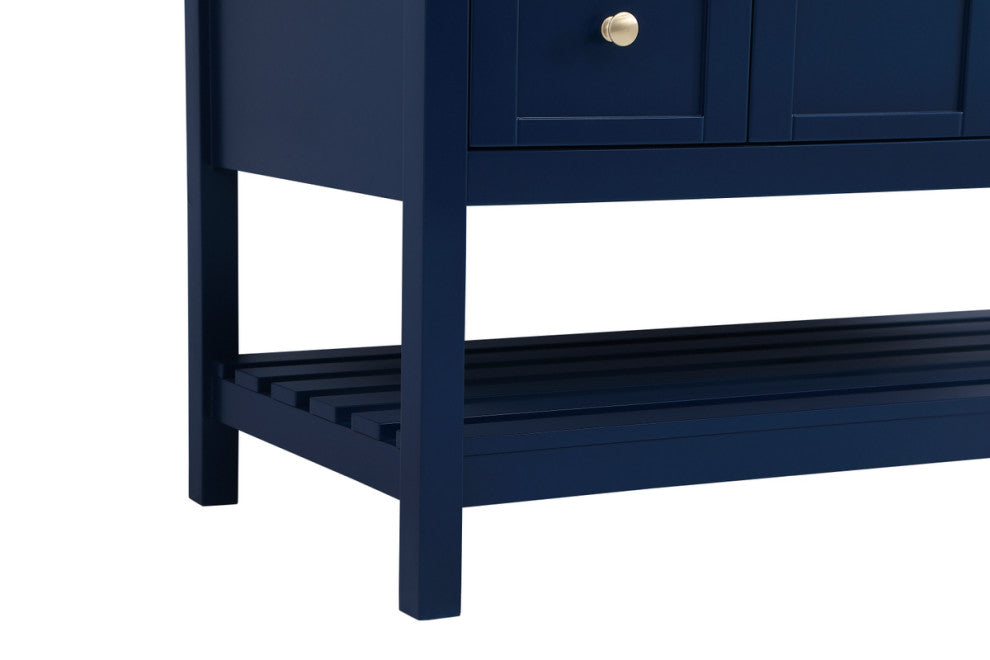 Tucker Blue 48" Single Sink Bathroom Vanity