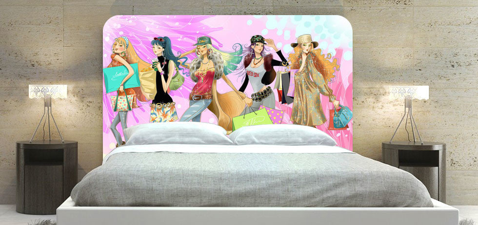 "Ladies In Fashion" Headboard