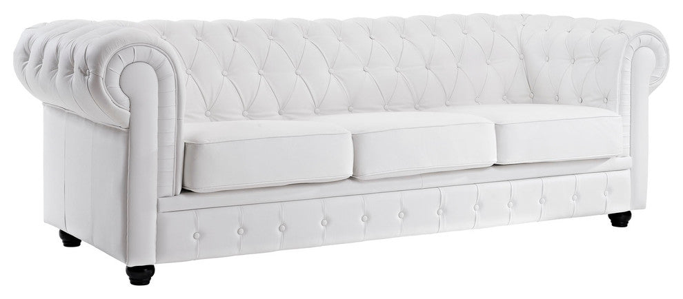 Modern Contemporary Living Room Sofa White