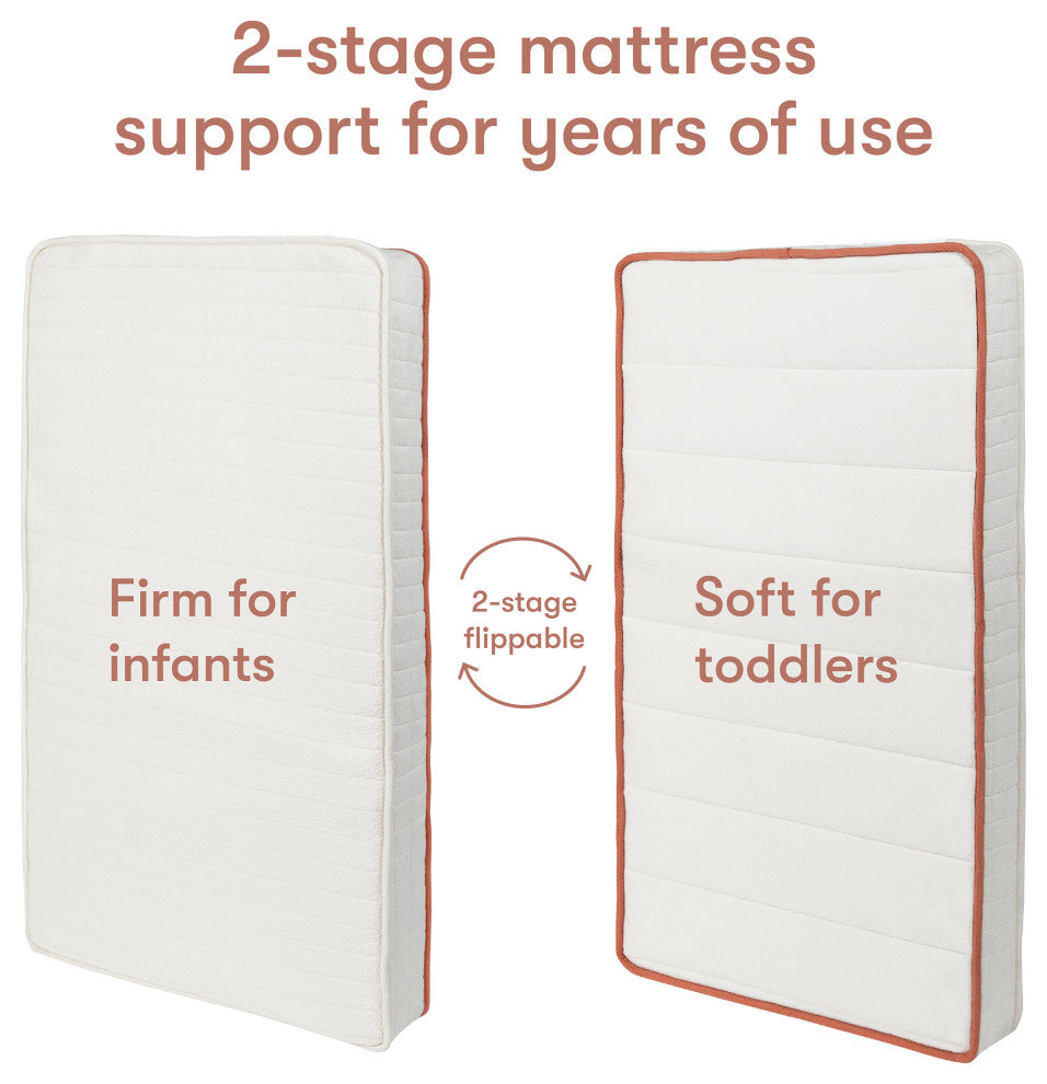 babyletto x Avocado Dual-stage, Organic and Non-Toxic Crib Mattress