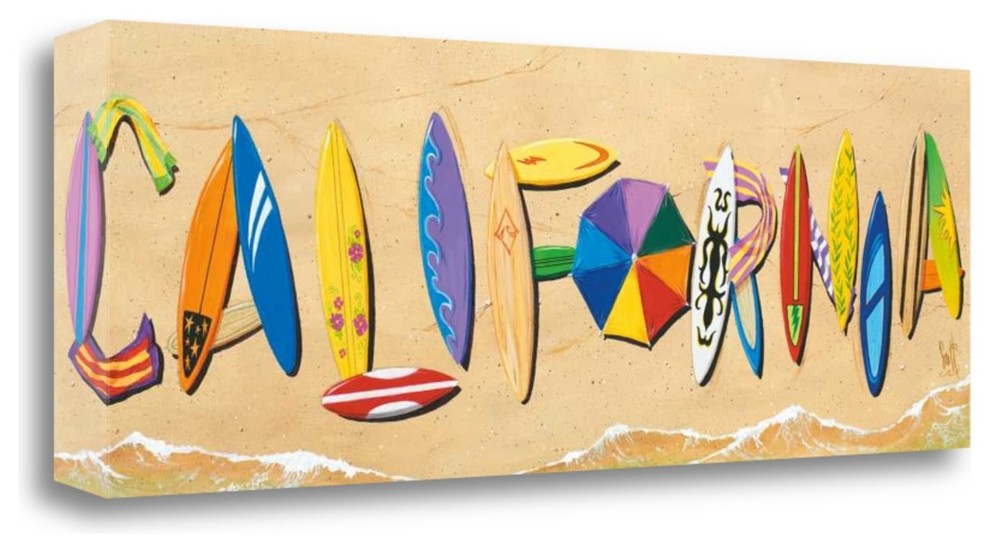 "California" By Scott Westmoreland, Giclee Print on Gallery Wrap Canvas