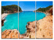 "Saladeta Ibiza in San Antonio" Metal Wall Art, 3 Panels, 36"x28"