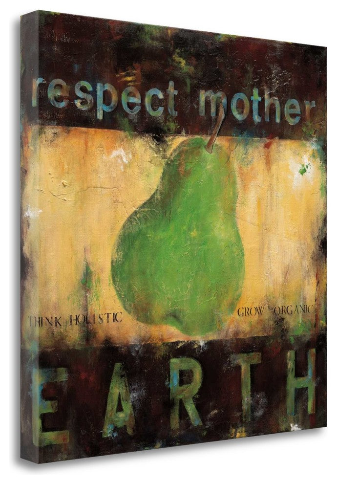 "Respect Mother Earth" By Wani Pasion, Giclee Print on Gallery Wrap Canvas