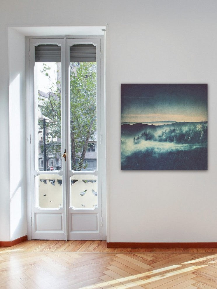 "Morning Fog" Print on Wrapped Canvas by Ingrid Beddoes