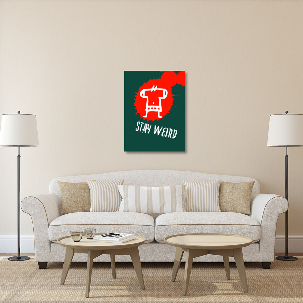 "Stay Weird Poster 2" Fine Art Print