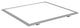 2'x2' 50W LED Panel Light Fixture 5000K Daylight, Set of 2