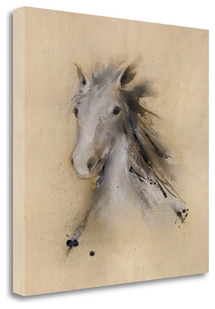 "Horse Play II" By J.P. Prior,Ready to Hang Giclee Print on Gallery Wrap Canvas