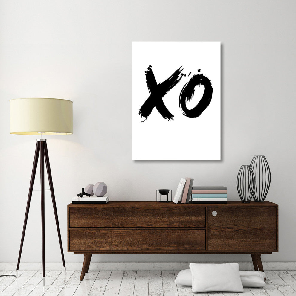 "XO Poster White" Fine Art Print