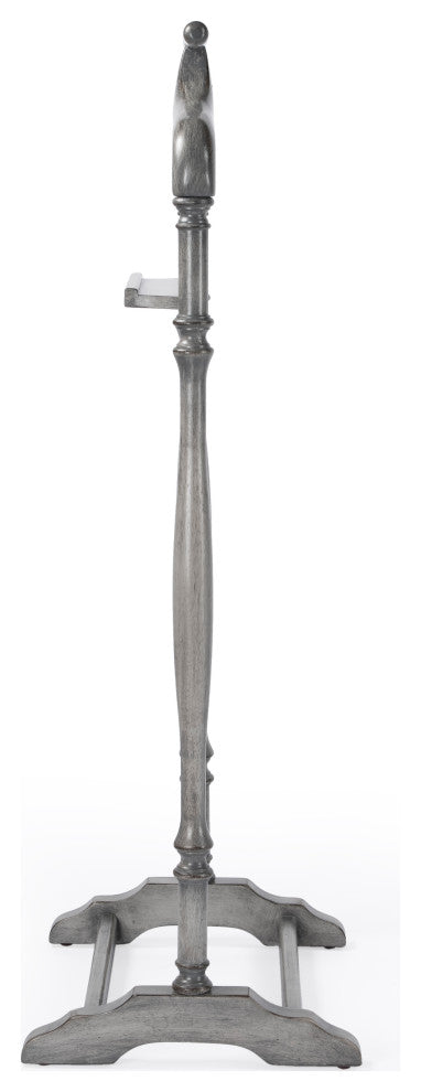 Judson Wood Valet Stand, Gray