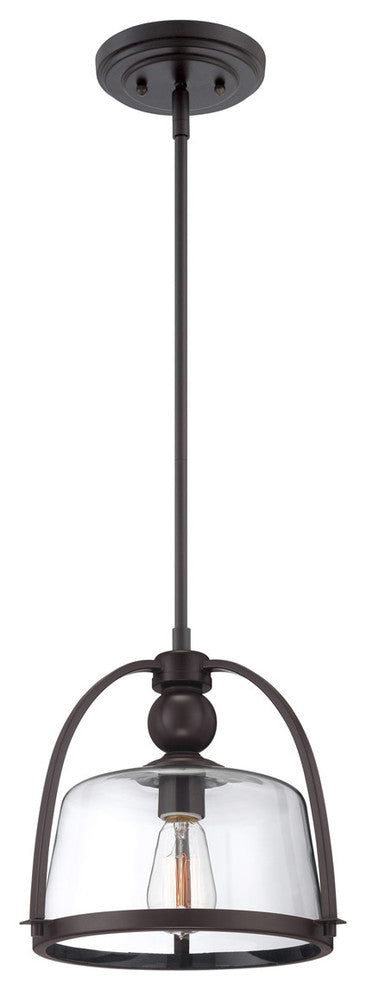 Quoizel QPP1401WT One Light Mini Pendant Ridley Western Bronze