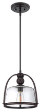 Quoizel QPP1401WT One Light Mini Pendant Ridley Western Bronze