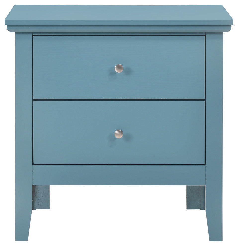 Primo Nightstand, Teal