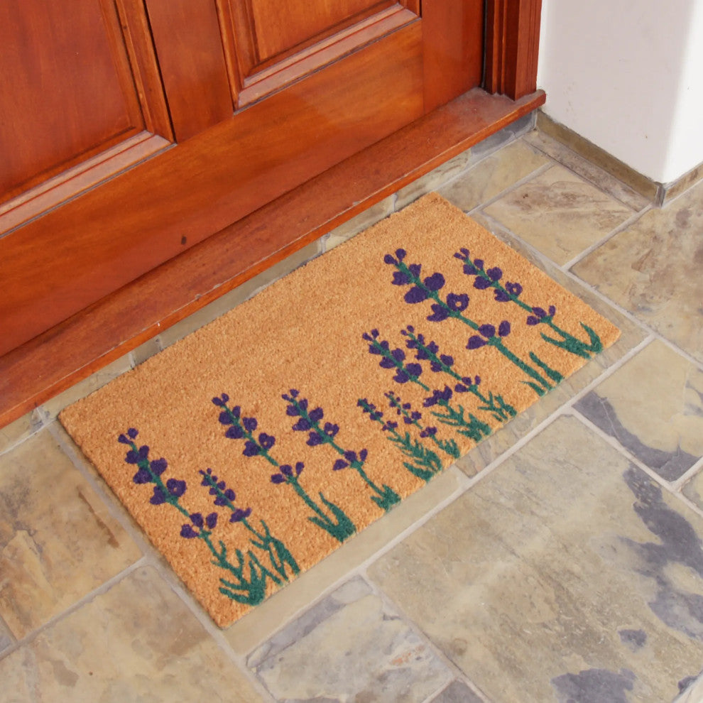 Rubber-Cal Summer "Flower Door Mat" Kit 18" x 30" 2 Doormats