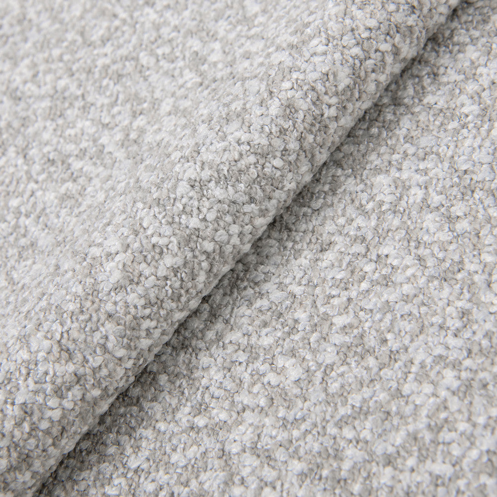 4"x 4" Fabric Swatch Sample, Salt Pepper Boucle