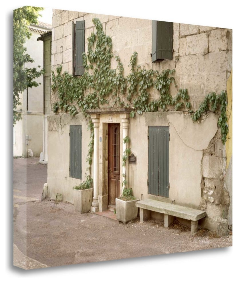 "Banc De Jardin - 26" By Alan Blaustein, Giclee Print on Gallery Wrap Canvas