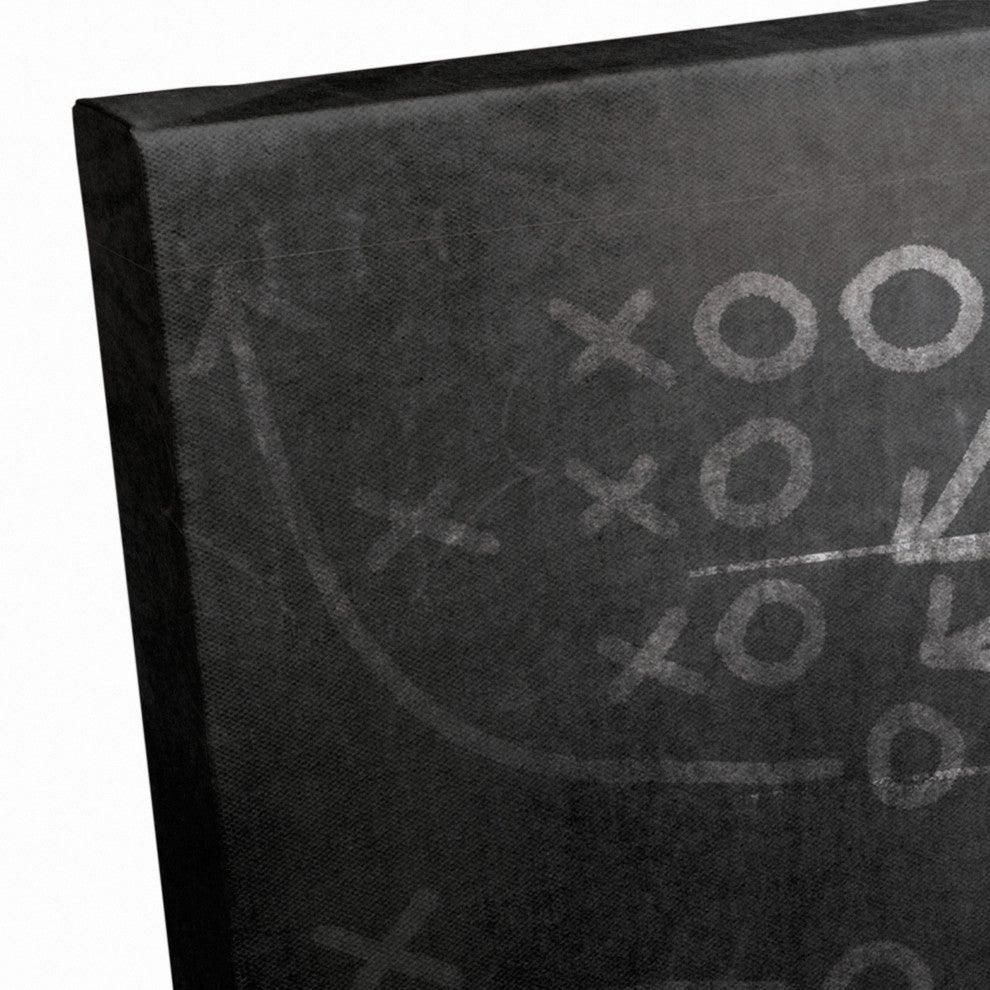 Football Plays 20x16 Canvas Wall Art