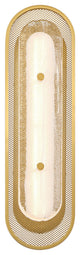 Tramore, Wall Sconce, 22", Gold, Silver Glass