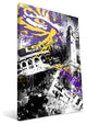 LSU Tigers Spirit Canvas Print, 16"x24"