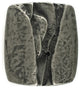 Hidden Stones Pewter Cabinet Hardware Knob, Vintage Pewter