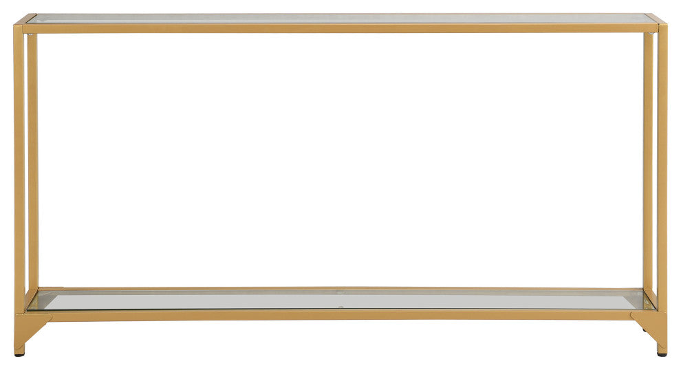 Graydon Gold Slim Console, Gold