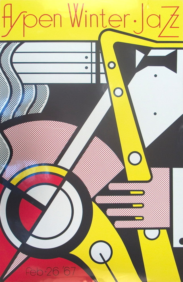 Roy Lichtenstein, Aspen Jazz, 1967, Artwork